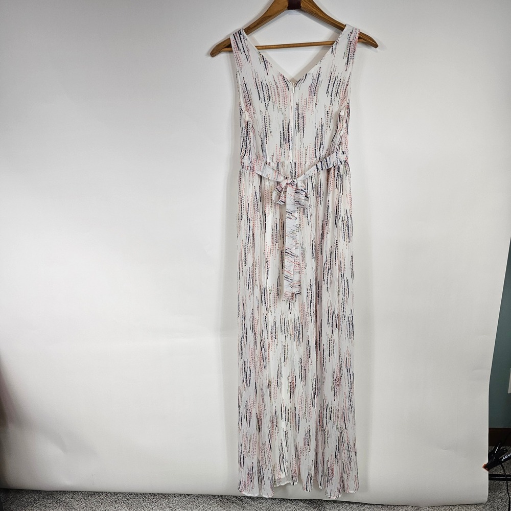 Motherhood Maternity Maxi Dress Medium Sleeveless Floral Print Summer - Picture 3 of 7